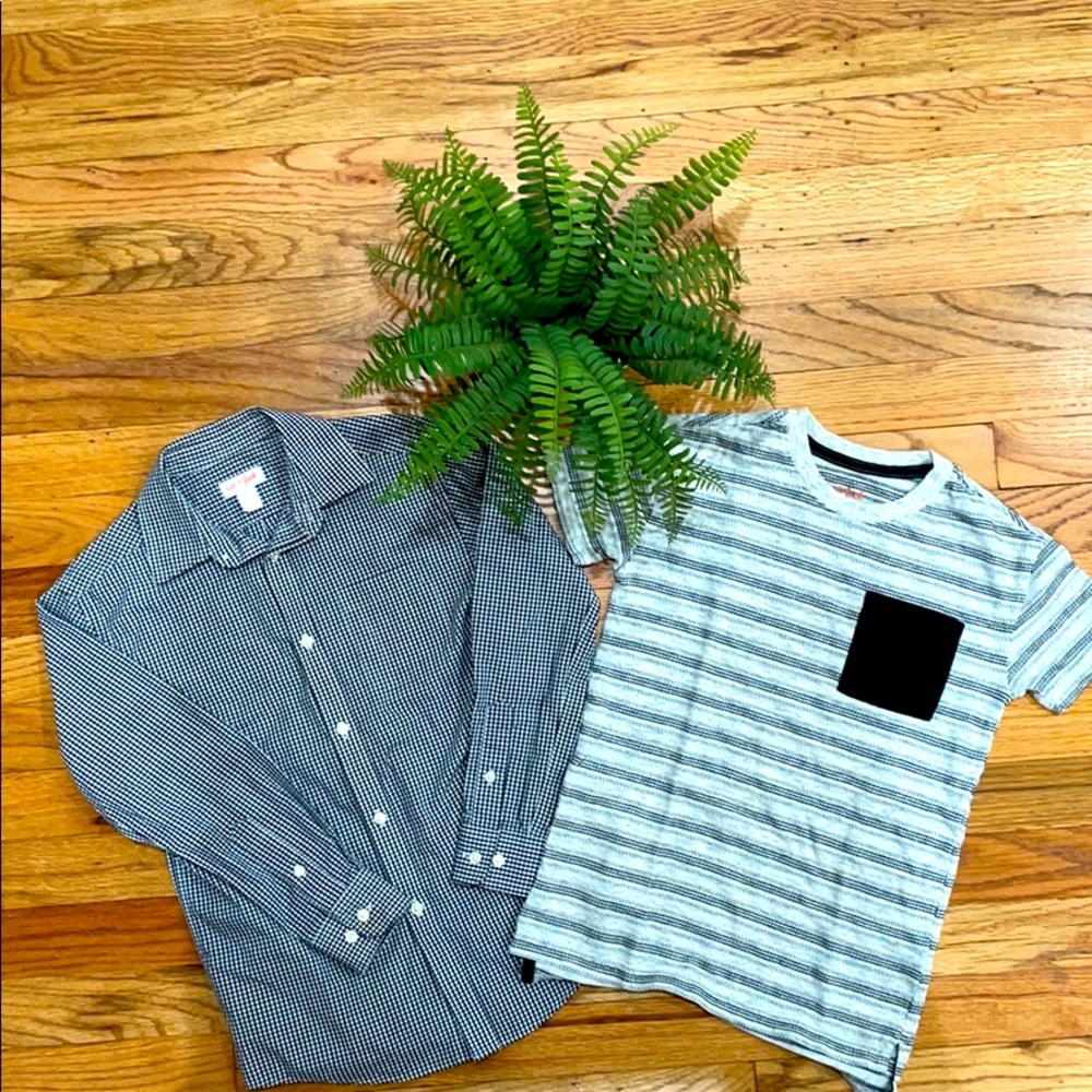 Bundle of Cat&Jack Black&White Tops